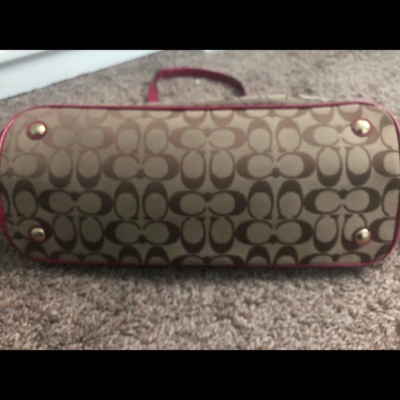 Coach Drawstring Carryall Shoulder Bag Handbag - Picture 5 of 6